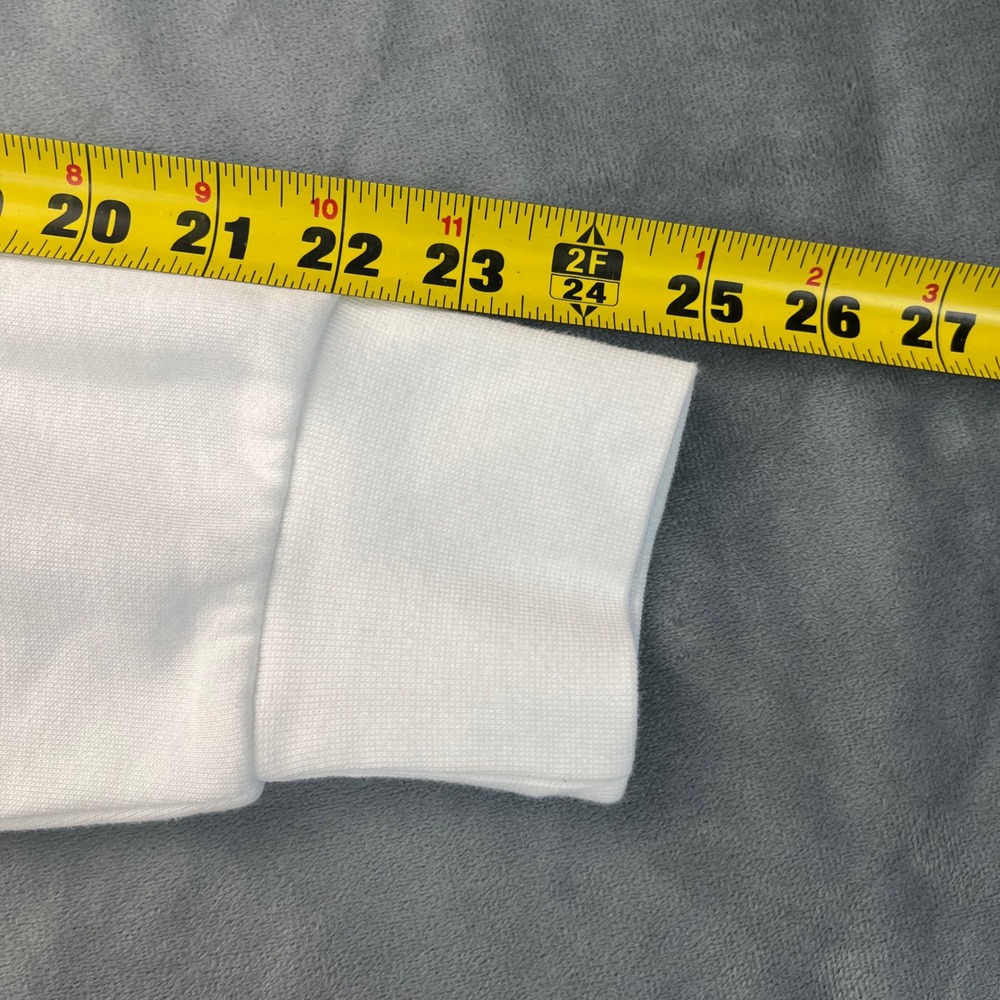 NWT Polo Ralph Lauren Tie Dye Logo Fleece Crewneck Sweatshirt Mens Small White‎ - Picture 6 of 9